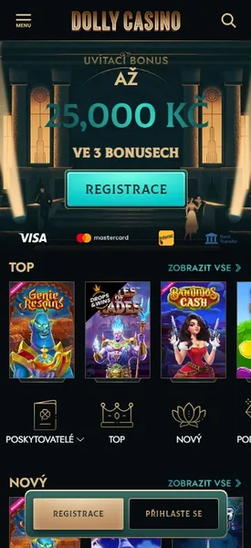 DollyCasino - mobile